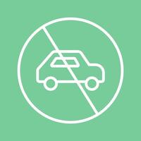 Prohibited Sign Icon Design vector
