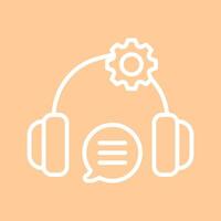 Technical Support Icon Design vector