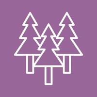Evergreen Tree Icon Design vector