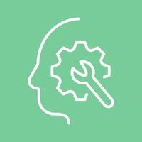 Problem Resolution Icon Design vector
