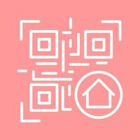 QR Code Menu Icon Design vector