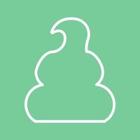 Pile of Poo Icon Design vector