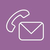 Support Email Icon Design vector