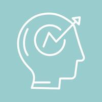 Marketing Strategy Icon Design vector