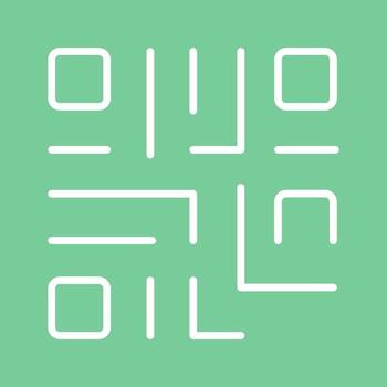 QR Code Icon Design vector