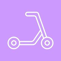 Kick Scooter Icon Design vector