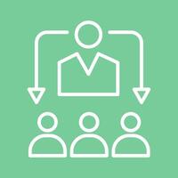 HR Technology Icon Design vector
