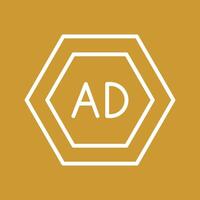 Ad Blocker Icon Design vector