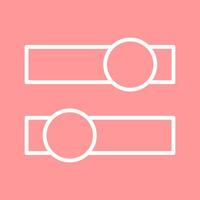 Switch Icon Design vector