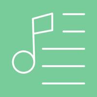 Party Playlist Icon Design vector
