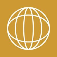 Globe Icon Design vector