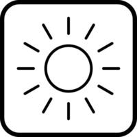 Sun Icon Design vector