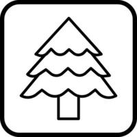 Christmas Tree Icon Design vector