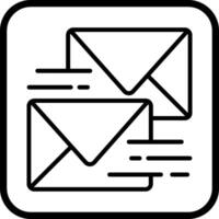 Sent Mail Icon Design vector