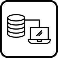 Big Data Icon Design vector