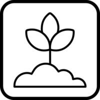 Sprout Icon Design vector