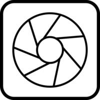 Aperture Artifacts Icon Design vector