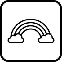 Rainbow Icon Design vector