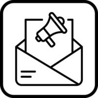 Email Marketing Icon Design vector