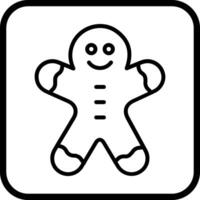 Gingerbread Icon Design vector