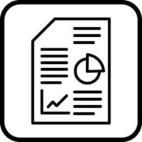 Business Report Icon Design vector