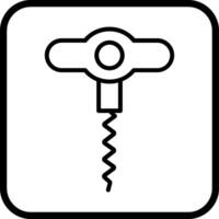 Wine Opener Icon Design vector