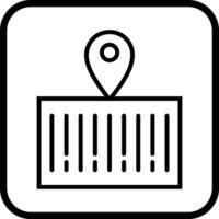 Barcode Tracking Icon Design vector