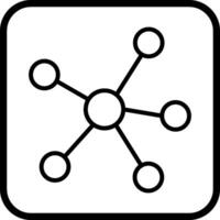 Networking Icon Design vector