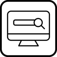 Search Engine Icon Design vector