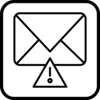 Message Alert Icon Design vector