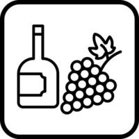 Wine Vineyard Icon Design vector