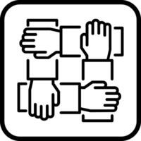 Teamwork Icon Design vector
