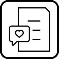 Feedback Form Icon Design vector