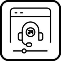Support Forum Icon Design vector