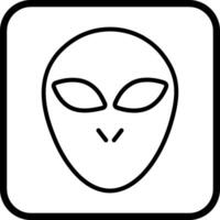 Alien Icon Design vector