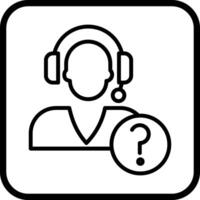 Help Request Icon Design vector