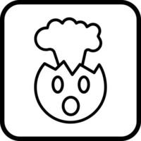 Exploding Head Icon Design vector