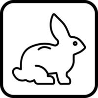 Rabbit Icon Design vector