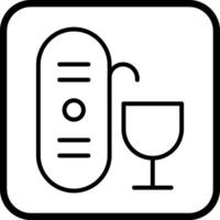 Wine Aerator Icon Design vector