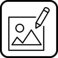 Photography Editing Icon Design vector