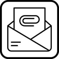 Attachment Clip Icon Design vector