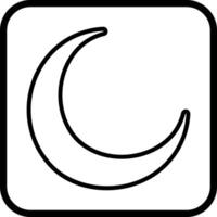 Moon Icon Design vector