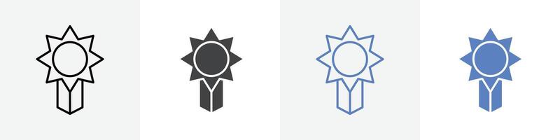 badge icon set use for web ui or app vector