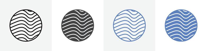 abstruct icon set use for web ui or app vector