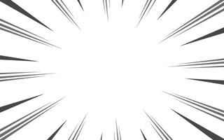Fast speed lines on white background. vector