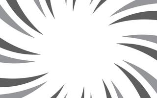 White speed lines background.Comics speed frame.explosion backdrop. vector