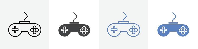 controller icon set use for web ui or app vector