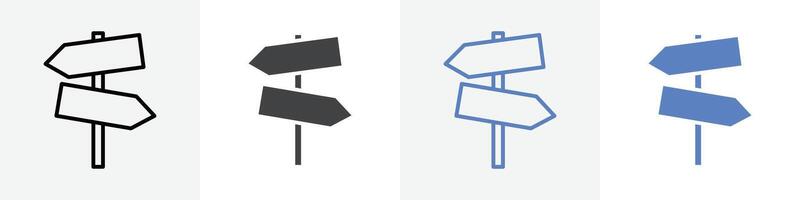 direction icon set use for web ui or app vector