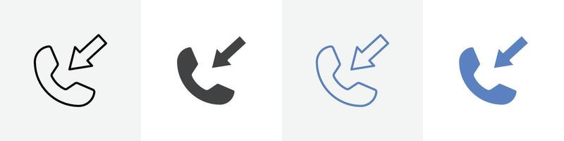 incoming call set use for web ui or app vector