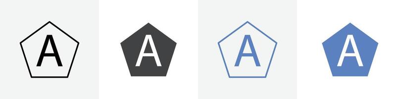 keyboard shortcut icon set use for web ui or app vector